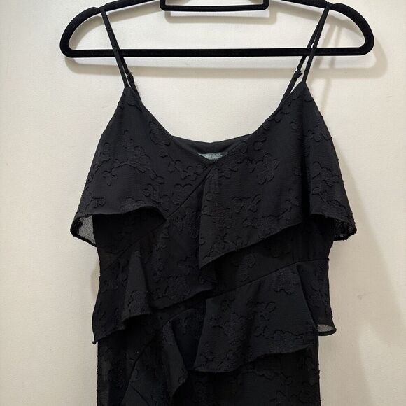 Wild Fable Black Whimsigoth Maxi Dress Womens M Fairy Grunge Sleeveless Lace NWT - Picture 6 of 13